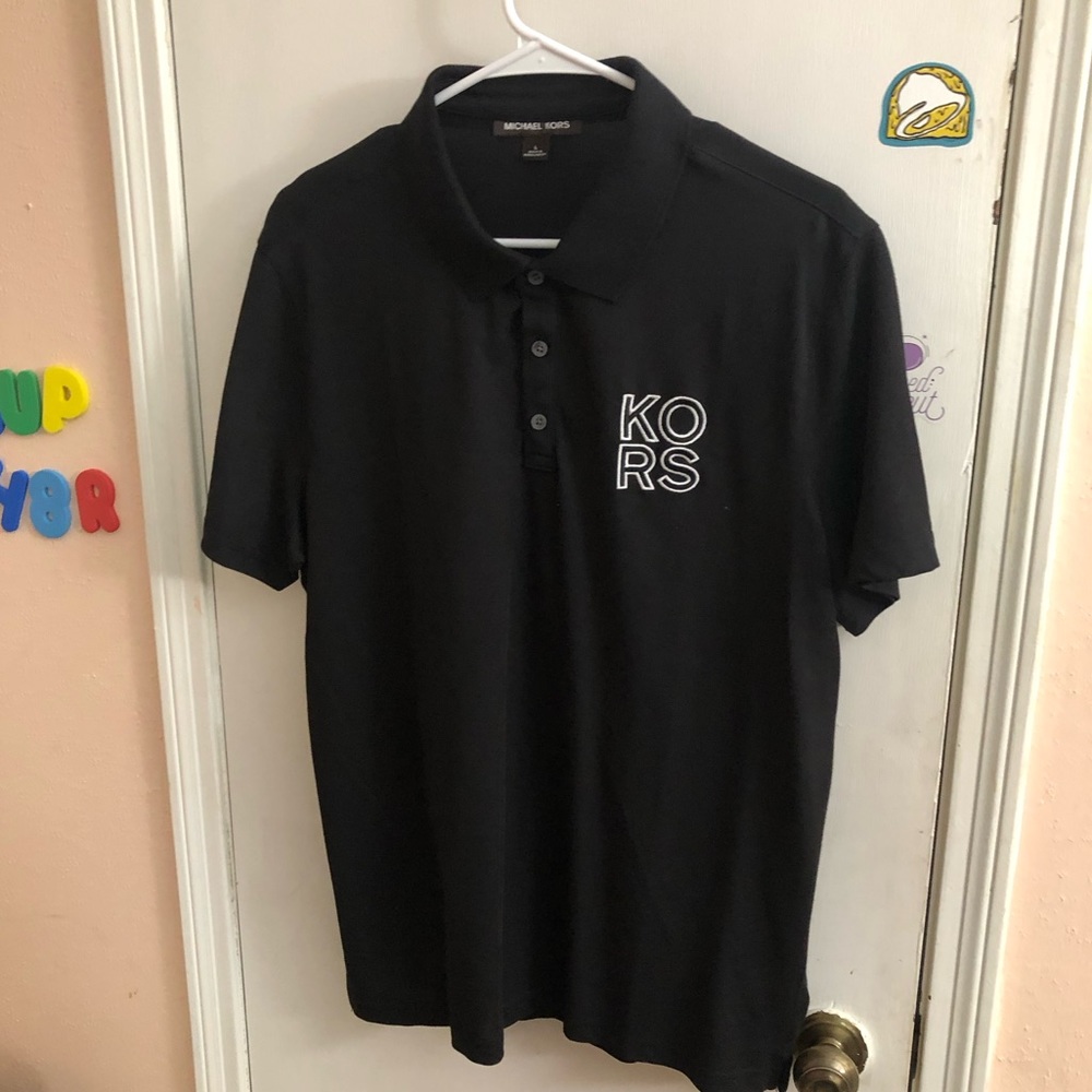 Black Michael Kors polo